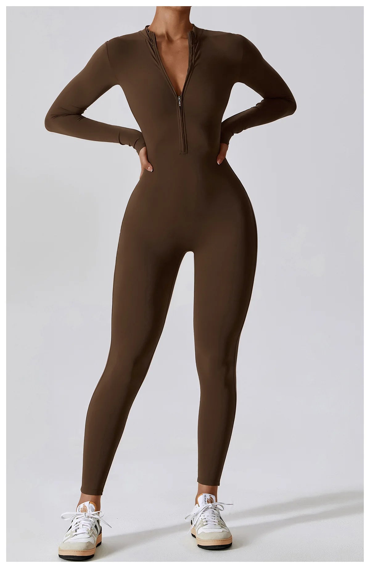 Yoga Zipper Jumpsuits