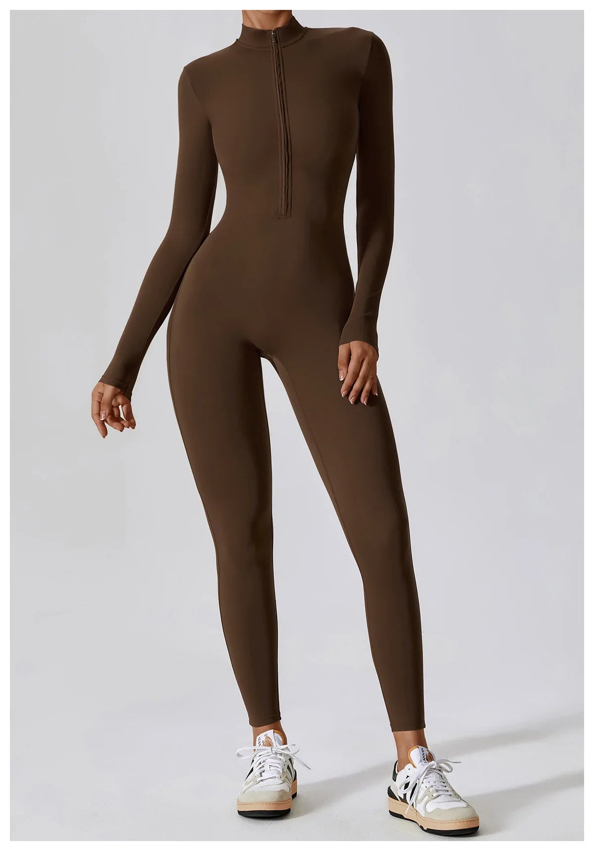 Yoga Zipper Jumpsuits