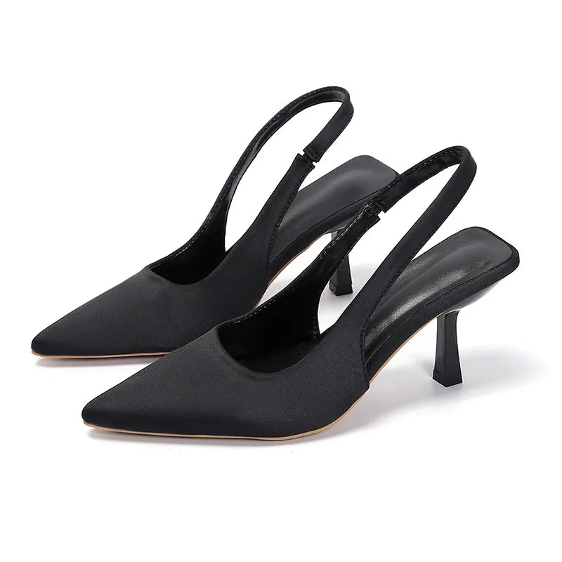 Heels Sandals Pointed Slingback