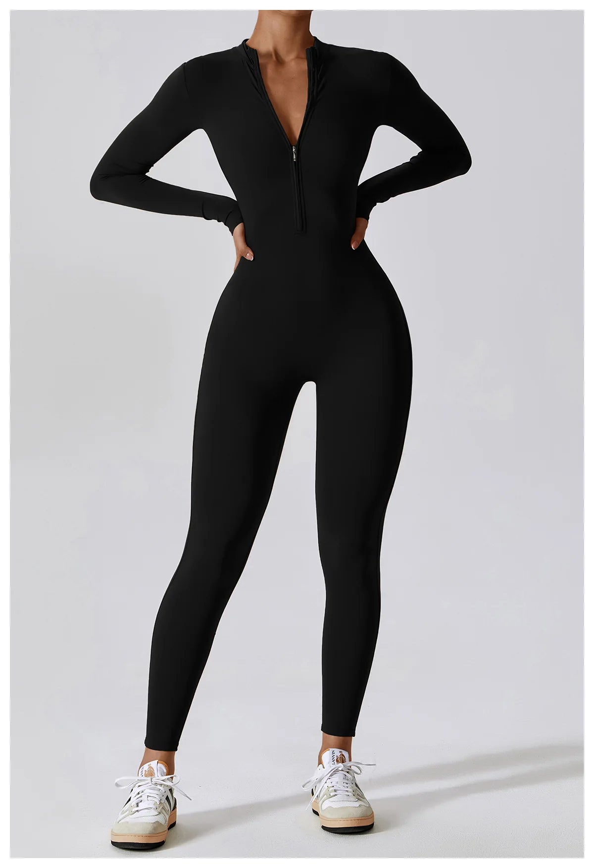 Yoga  Zipper Jumpsuits