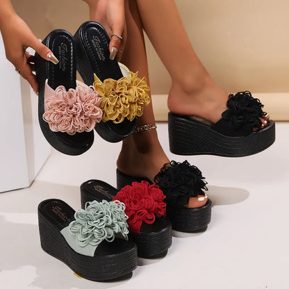 High Heel Slippers