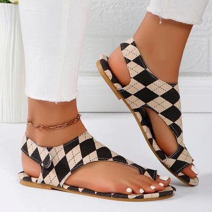 Flats Clip Toe Sandals