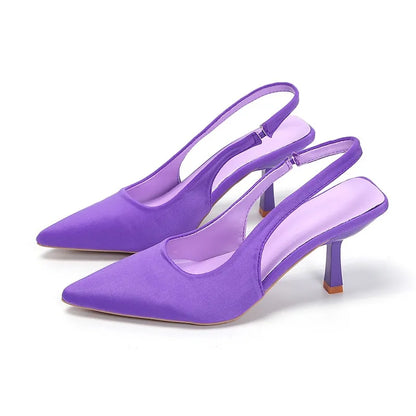 Heels Sandals Pointed Slingback