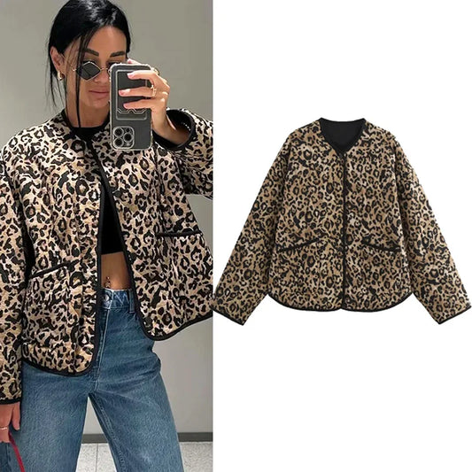 Leopard Jacket Coats