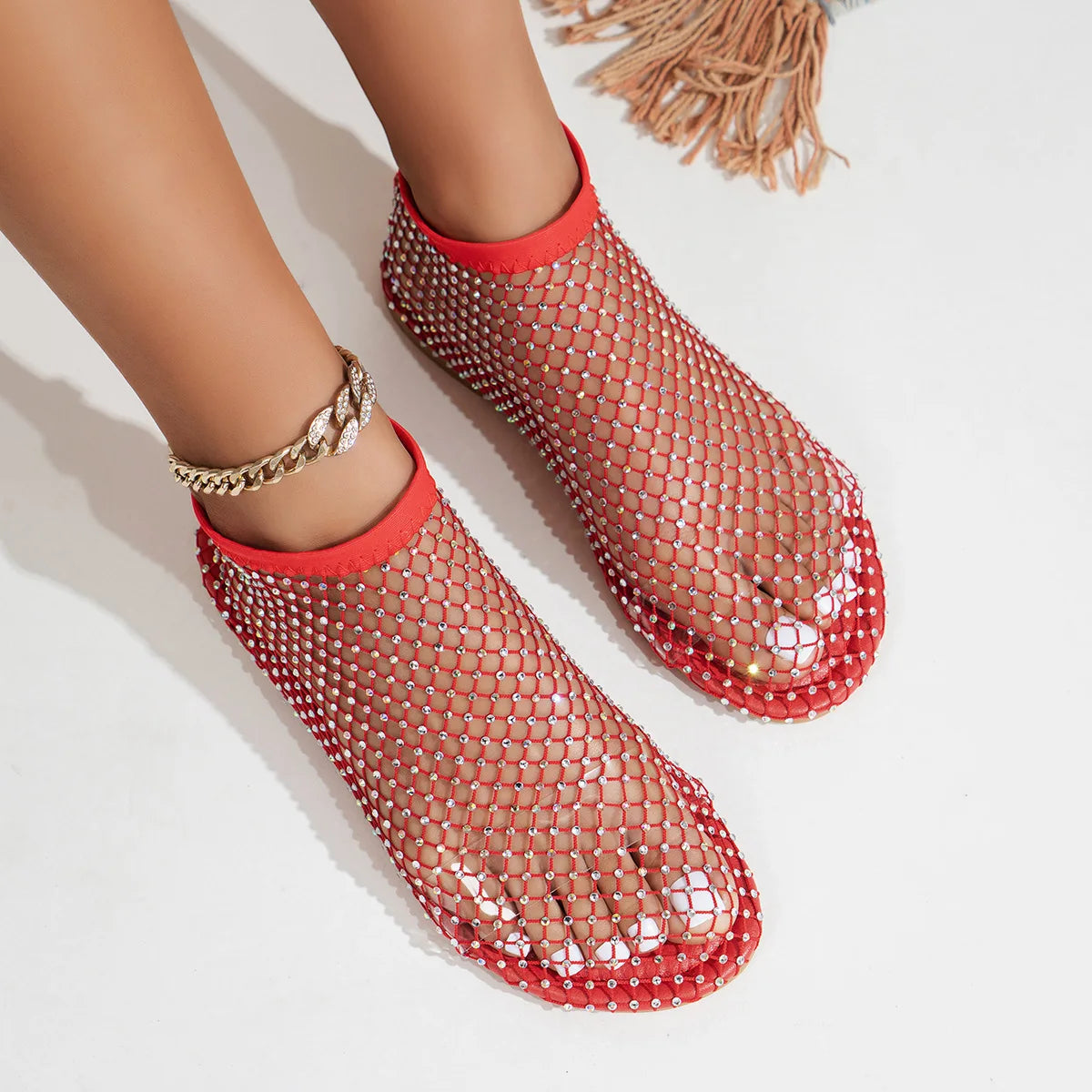 Flat Bottom Banquet  Sandals