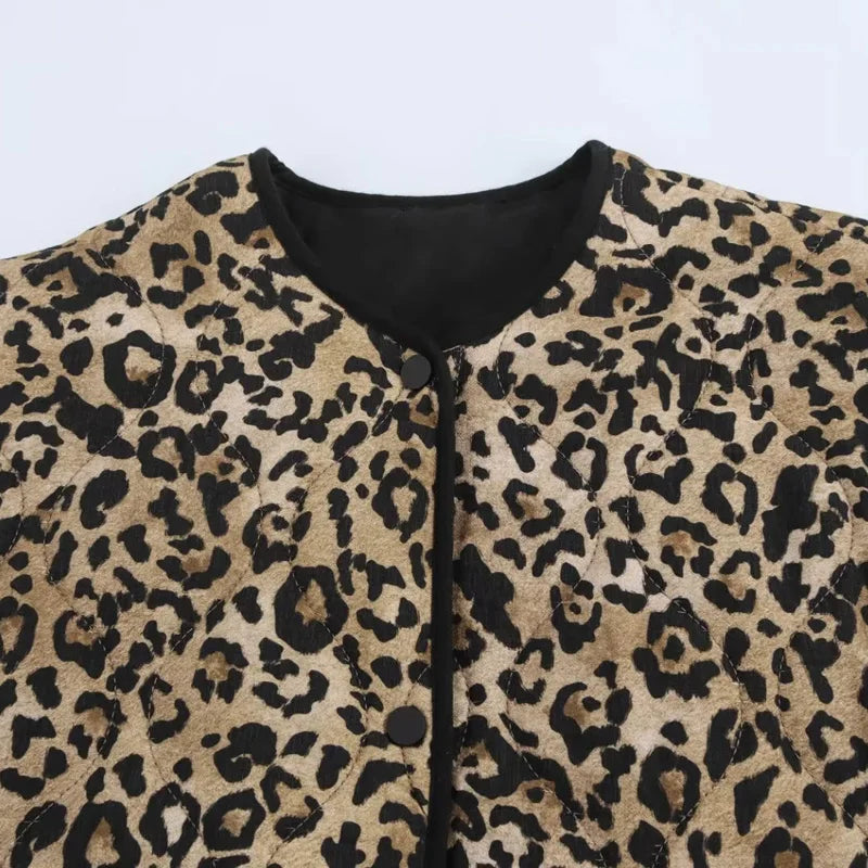 Leopard Jacket Coats