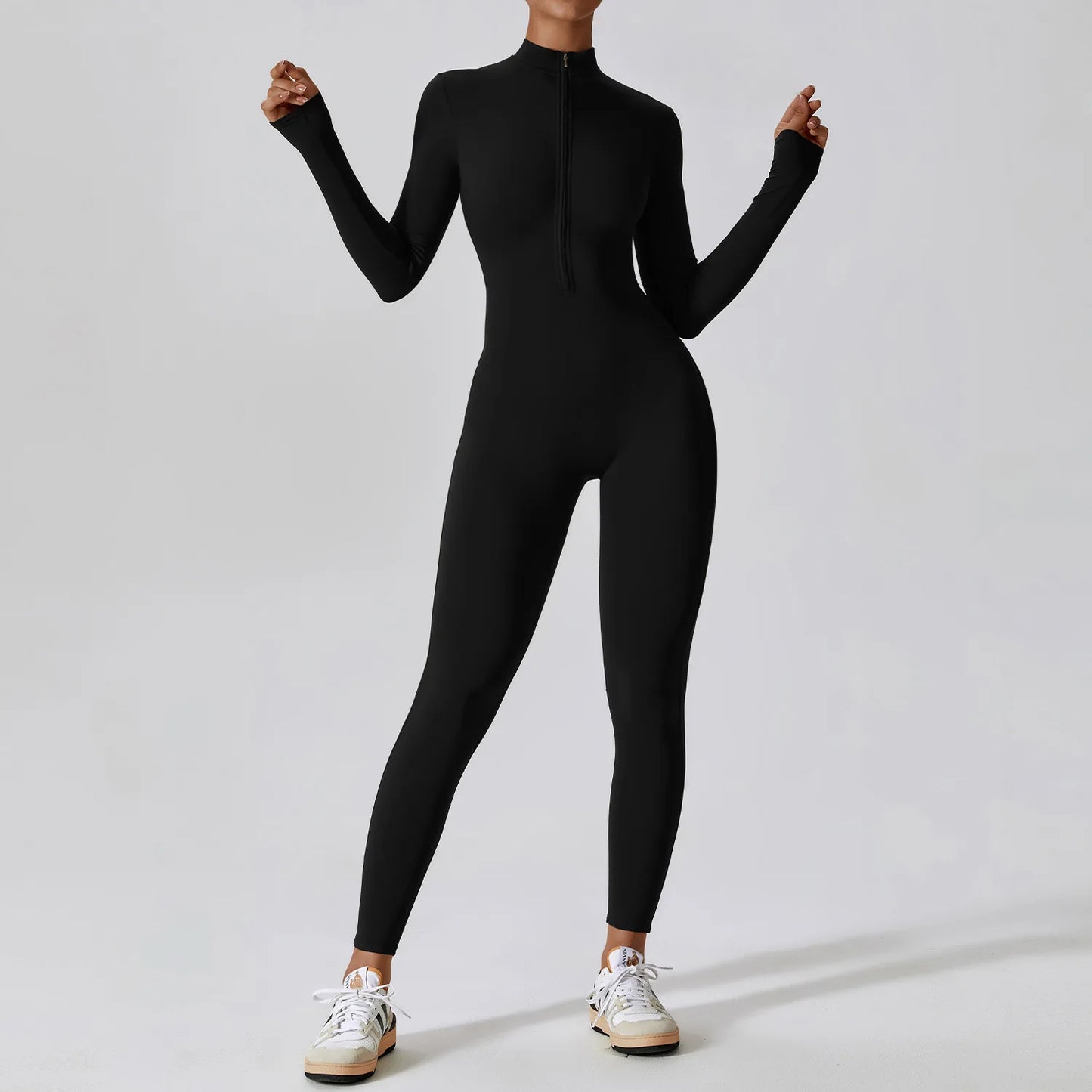 Yoga  Zipper Jumpsuits
